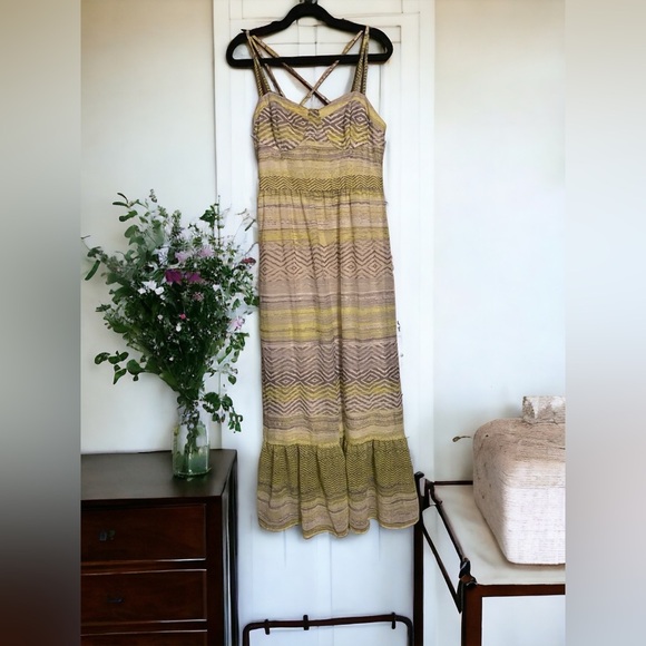 American Eagle Tribal Print Maxi. Corset top. Size Large. Excellent Condition. - Picture 2 of 7